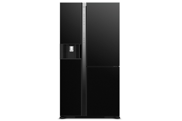 Tủ lạnh Hitachi Inverter 569 lít R-MX800GVGV0(GBK) 3 cánh kính đen