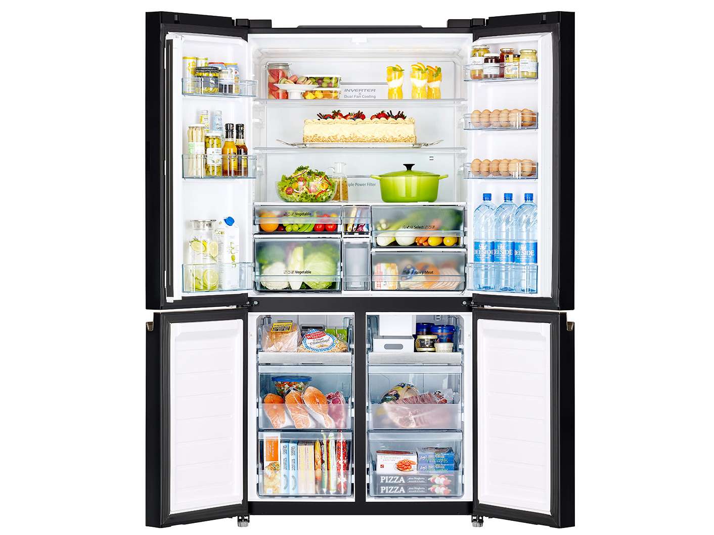 Tủ lạnh Hitachi Inverter 569 lít R-WB640PGV1(GCK)