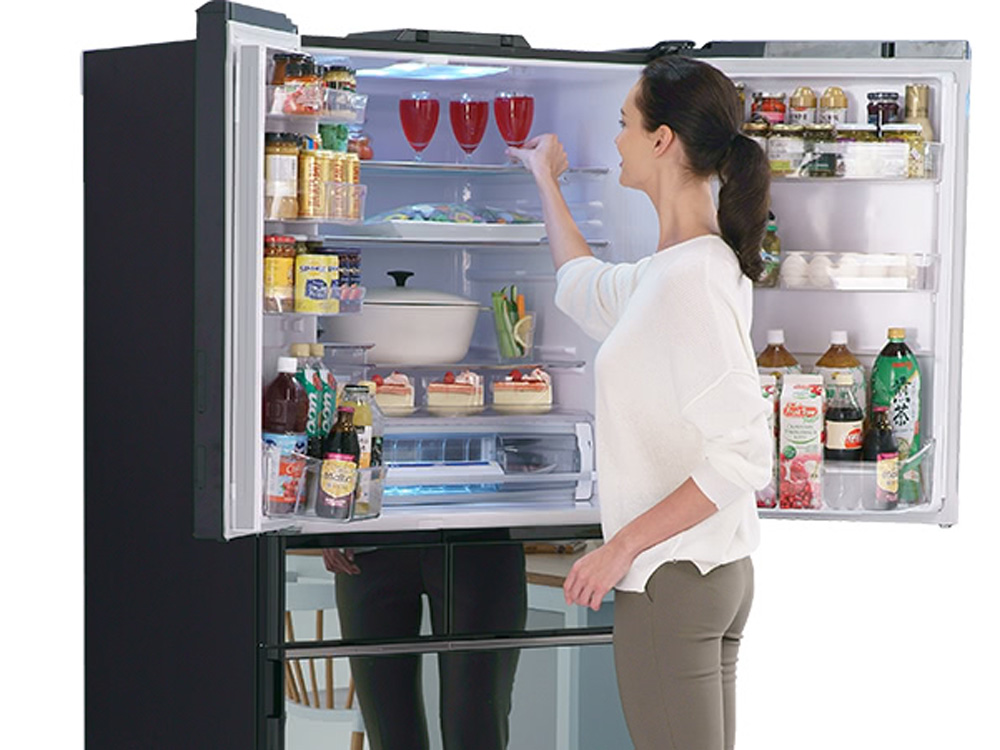 Tủ lạnh Hitachi Inverter 6 cánh 540 lít R-HW540RV(XK)