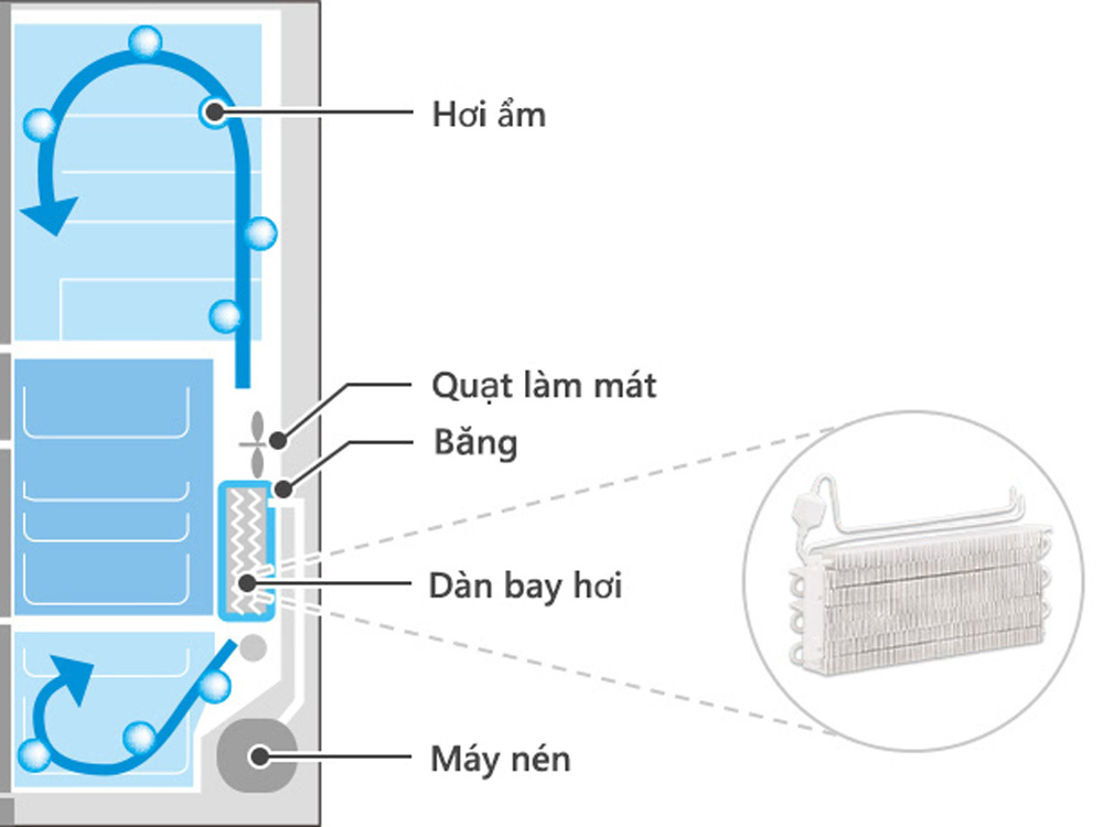 Tủ lạnh Hitachi Inverter 6 cánh 540 lít R-HW540RV(XK)