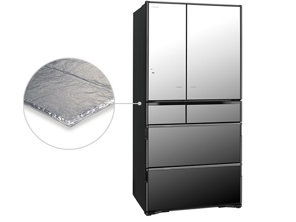 Tủ lạnh Hitachi Inverter 6 cánh 540 lít R-HW540RV(XK)