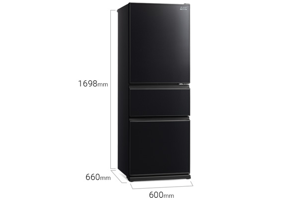 Tủ lạnh Mitsubishi Inverter 330 lít MR-CGX41EN-GBK-V