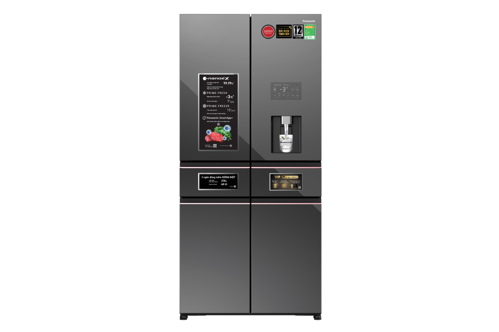 Tủ lạnh Panasonic Inverter 650 lít NR-WY720ZMMV 6 cánh