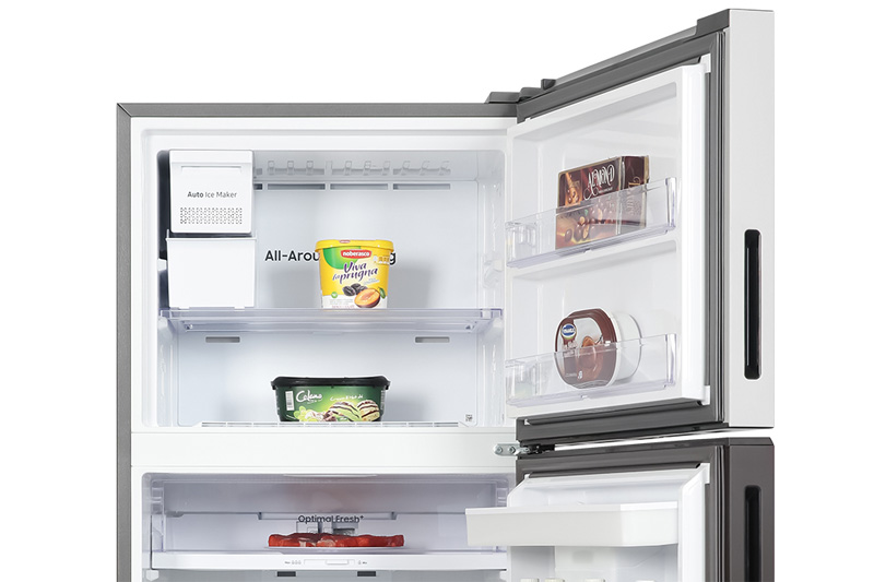 Tủ lạnh Samsung Bespoke Inverter 382 lít RT38CB6784C3SV