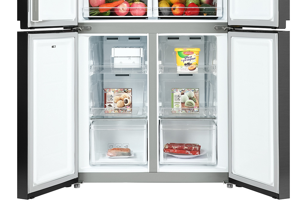 Tủ lạnh Samsung Inverter 488 lít Multi Door RF48A4010B4/SV