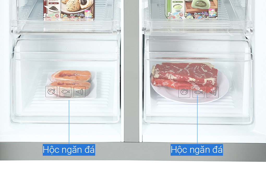 Tủ lạnh Samsung Inverter 488 lít Multi Door RF48A4010B4/SV