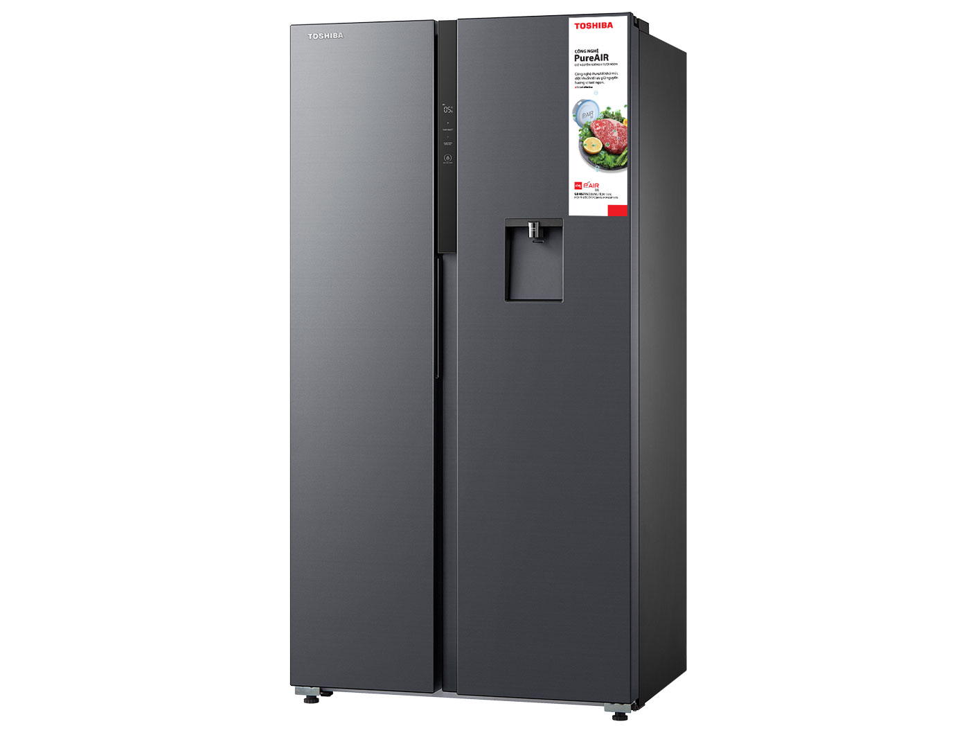 Tủ lạnh Toshiba Inverter Side by Side 596 lít GR-RS775WI-PMV(06)-MG