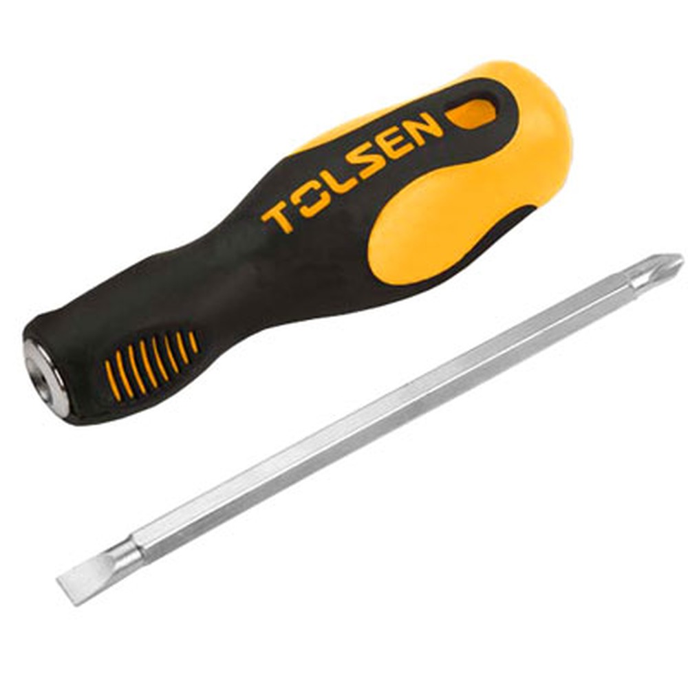 Tua vít 2 đầu Tolsen 20042 PH2 và SL6 6,35 x 135 mm