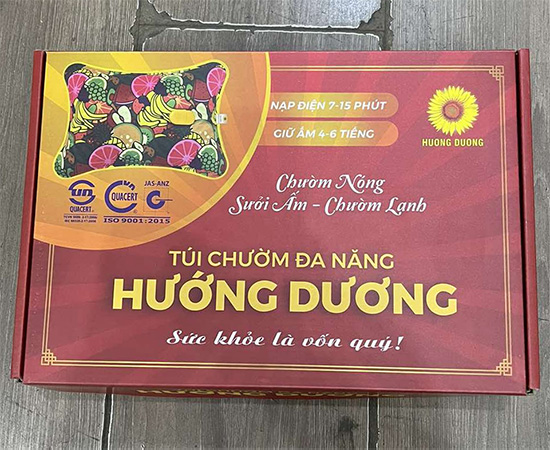 Túi chườm đa năng Hướng Dương loại to 28 x 38cm