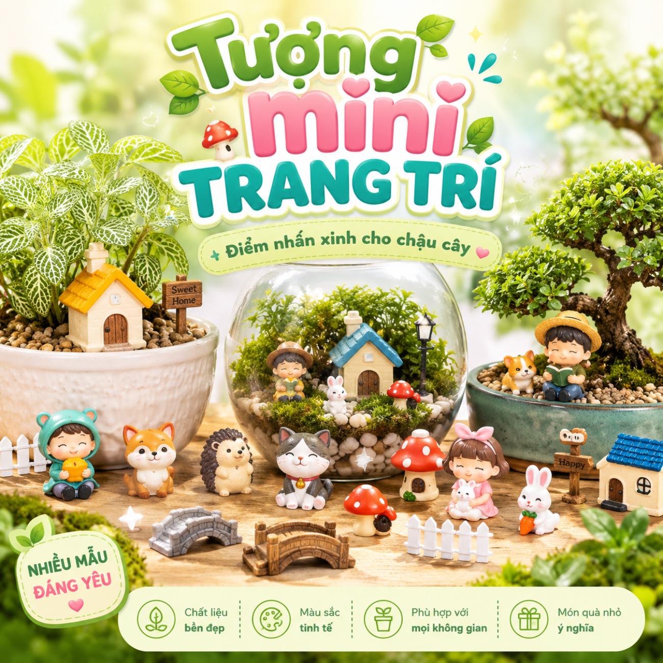 Tượng mini trang trí