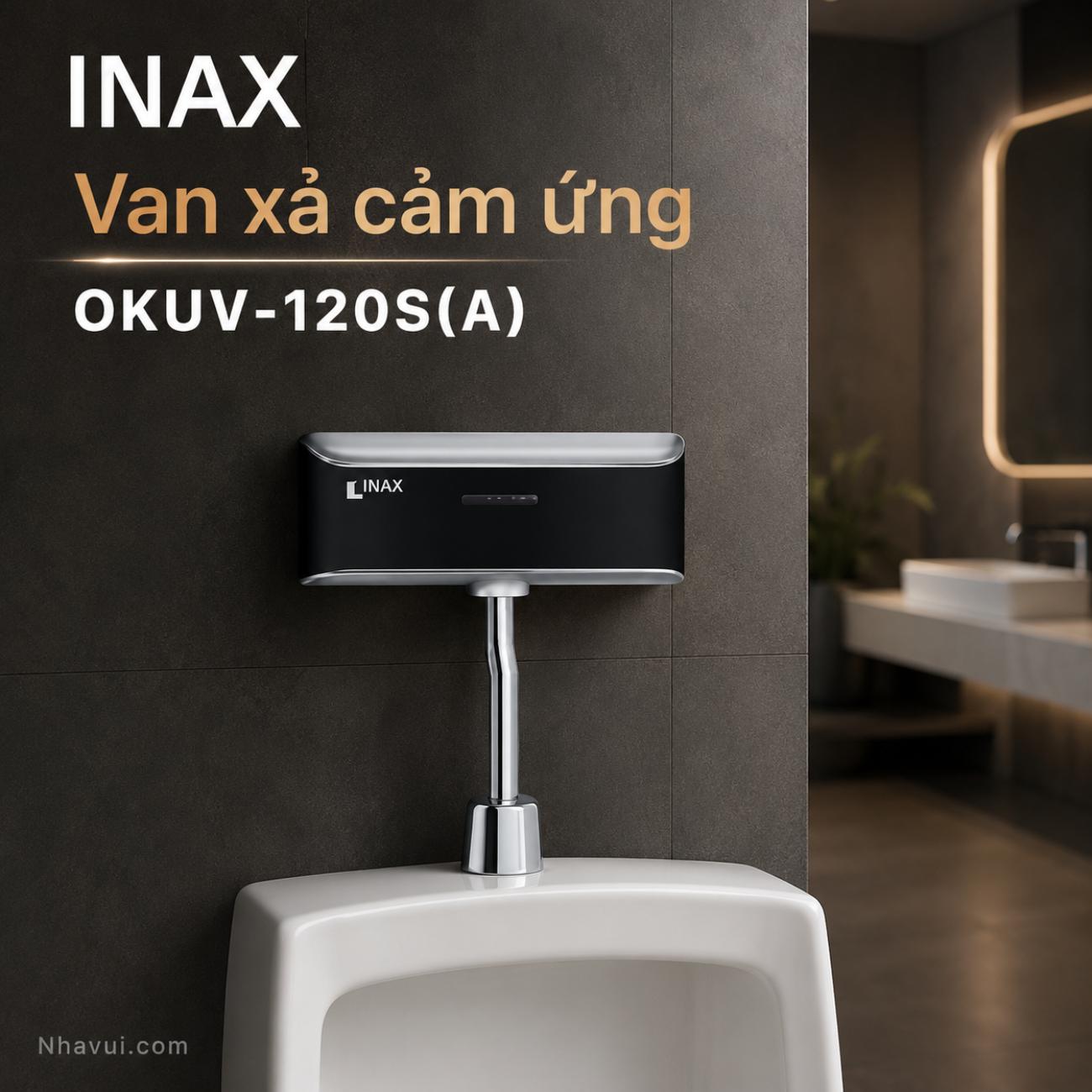 Van xả cảm ứng INAX OKUV-120S(A) / OKUV-120S(B)