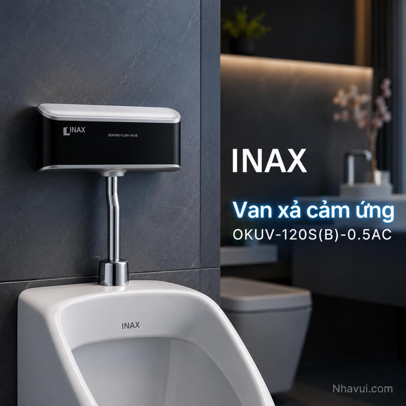 Van xả cảm ứng INAX OKUV-120S(B)-0.5AC / OKUV-120S(B)-0.5DC