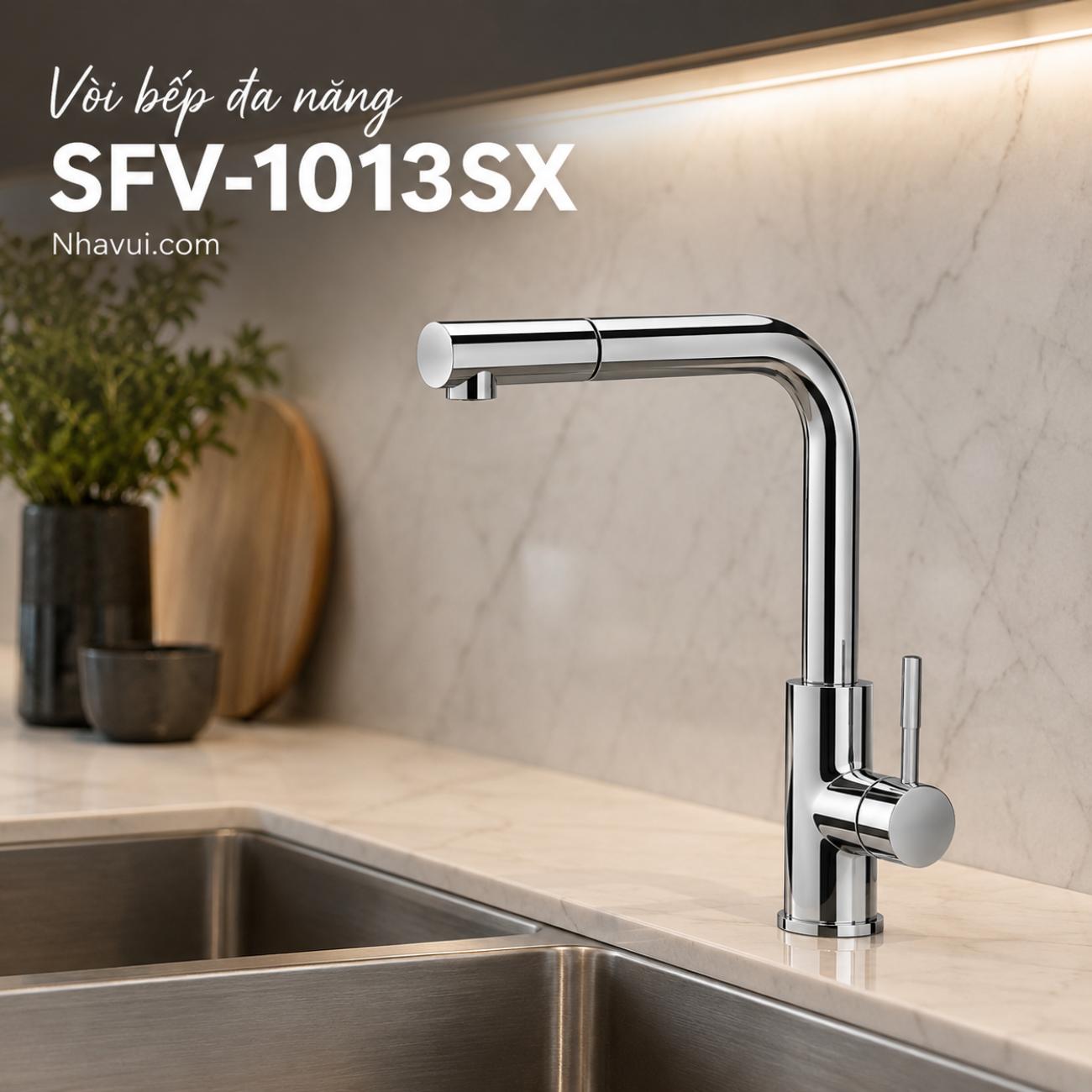 Vòi bếp đa năng INAX SFV-1013SX
