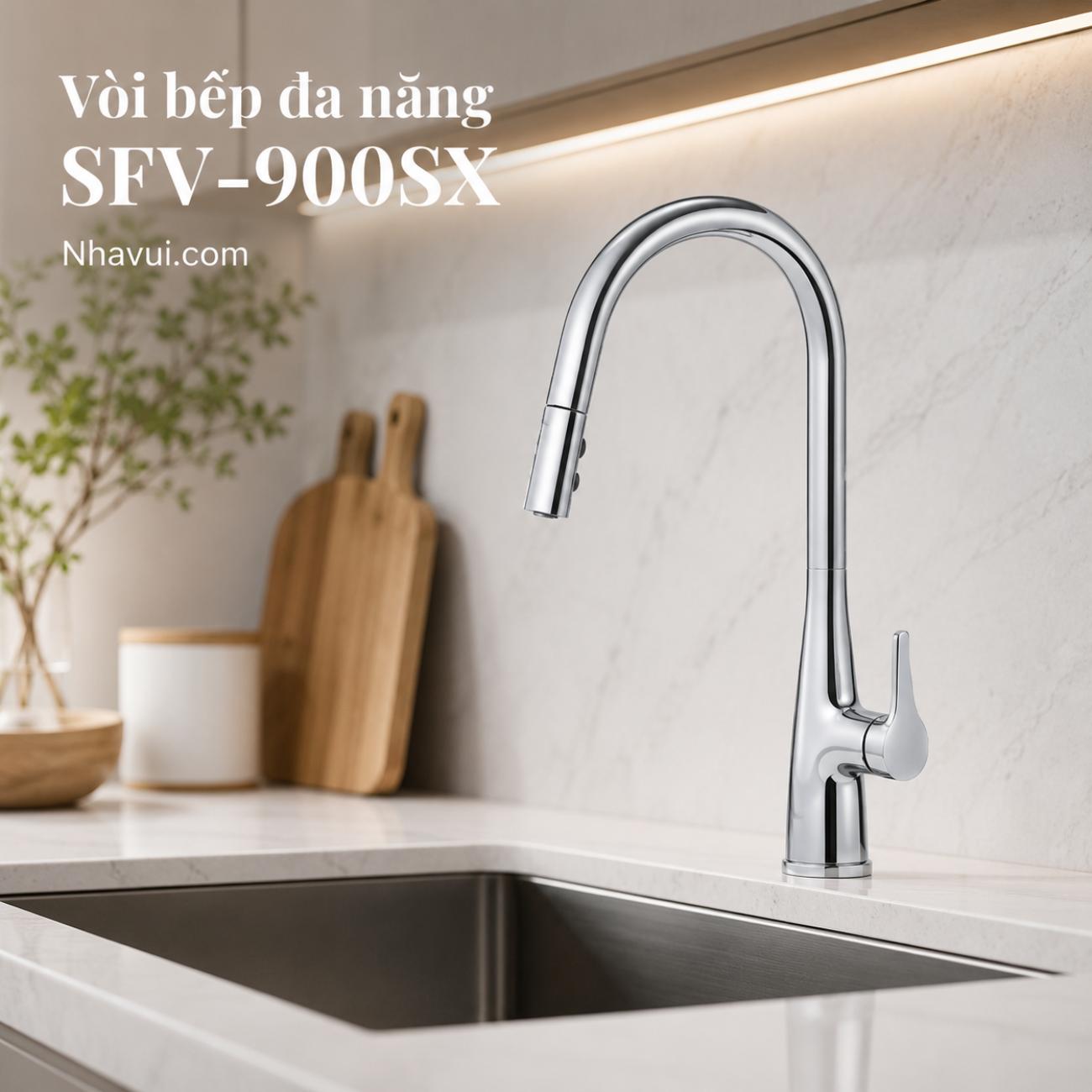 Vòi bếp đa năng INAX SFV-900SX