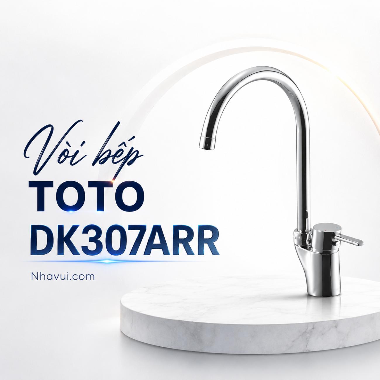 Vòi bếp gật gù nóng lạnh TOTO DK307ARR