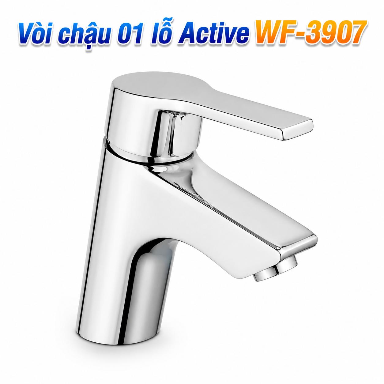 Vòi chậu 01 lỗ American Standard Active WF-3907