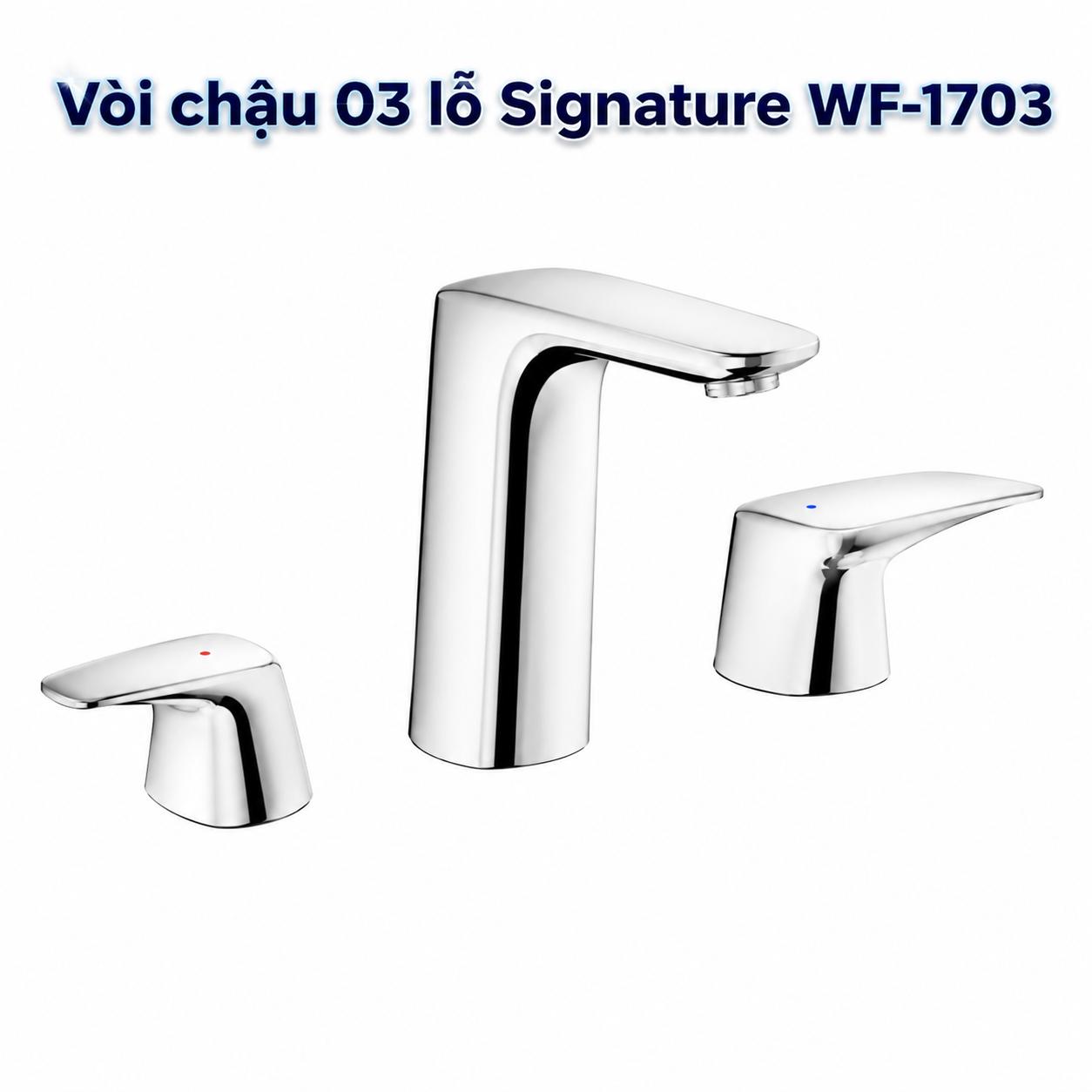 Vòi chậu 03 lỗ American Standard Signature WF-1703