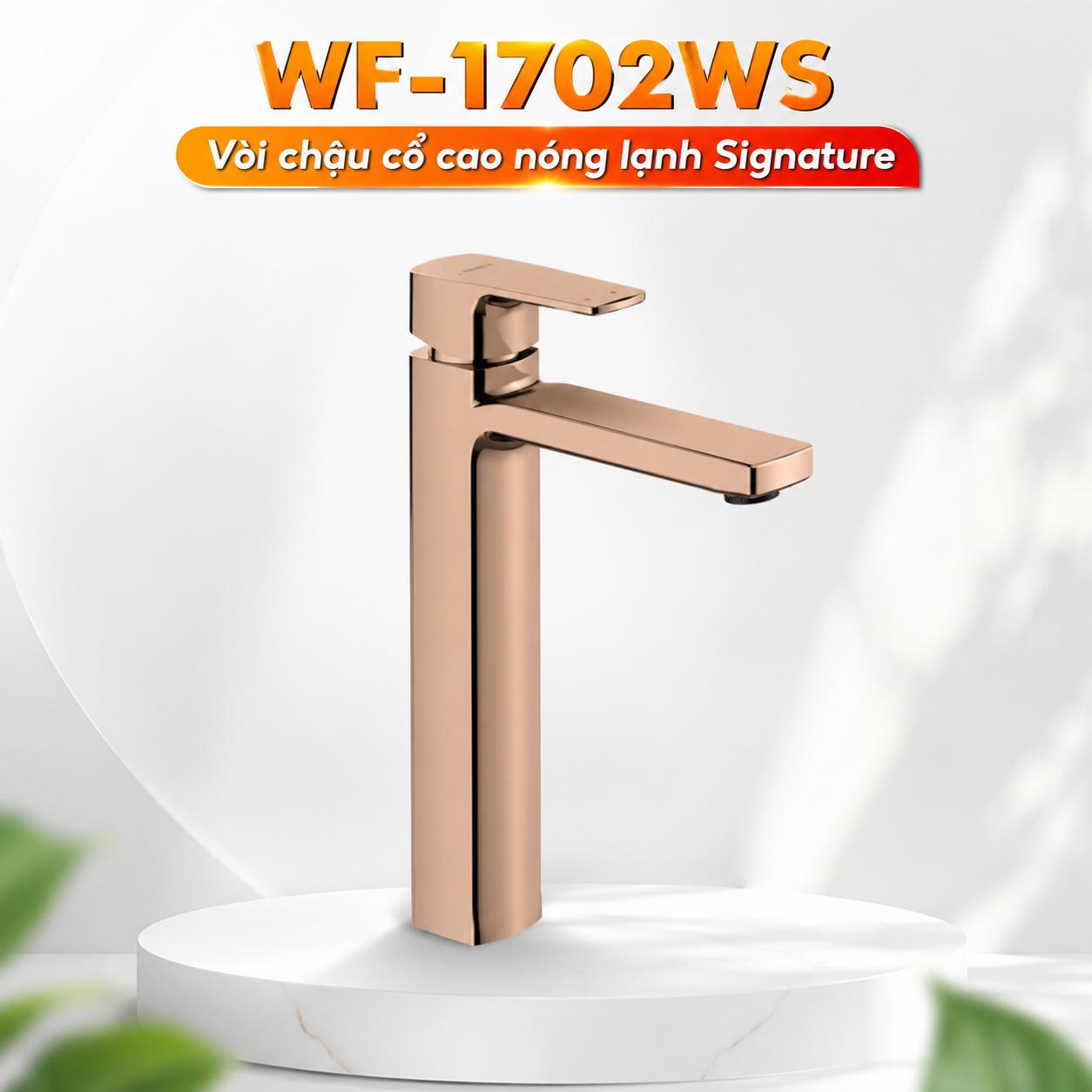 Vòi chậu cổ cao nóng lạnh American Standard Signature WF-1702WS