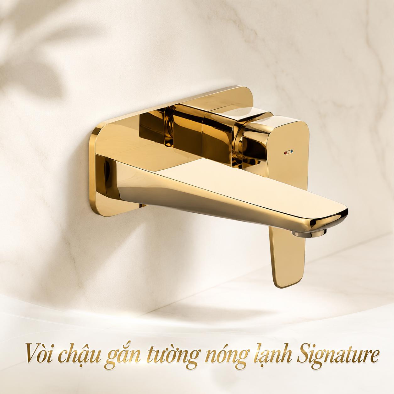 Vòi chậu gắn tường nóng lạnh American Standard Signature WF-1704CS