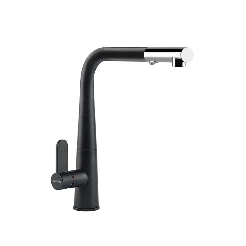 Vòi rửa chén nóng lạnh dây rút đá Granite Häfele HT20-GH1P259