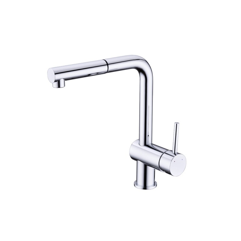 Vòi rửa chén nóng lạnh dây rút Häfele HT21-CH1P254
