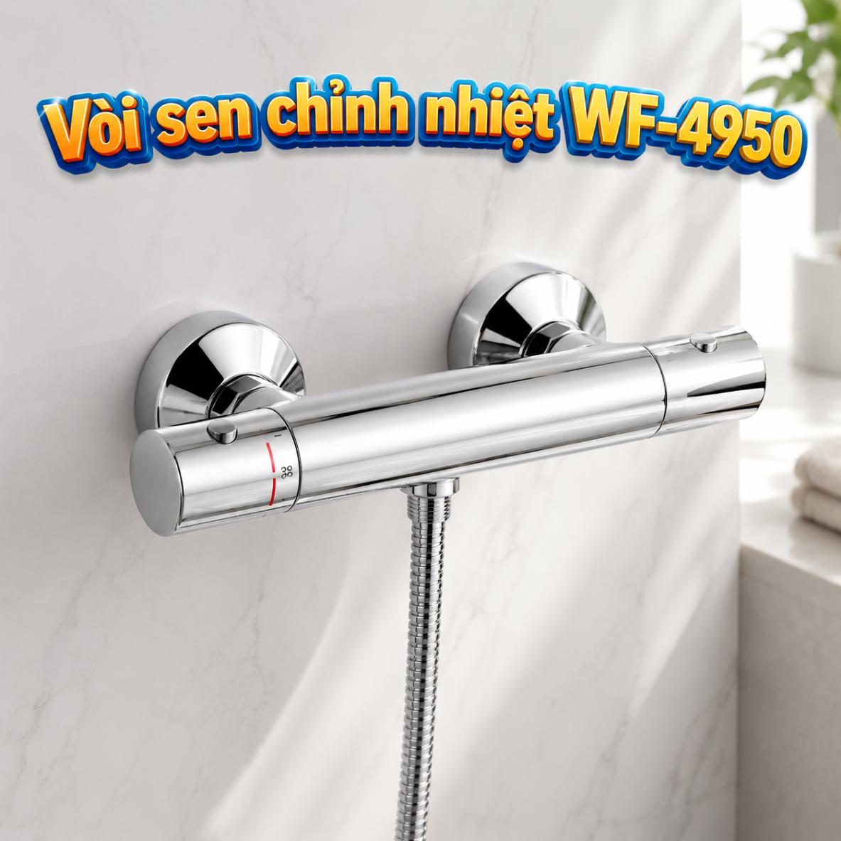 Vòi sen chỉnh nhiệt American Standard Temptation WF-4950
