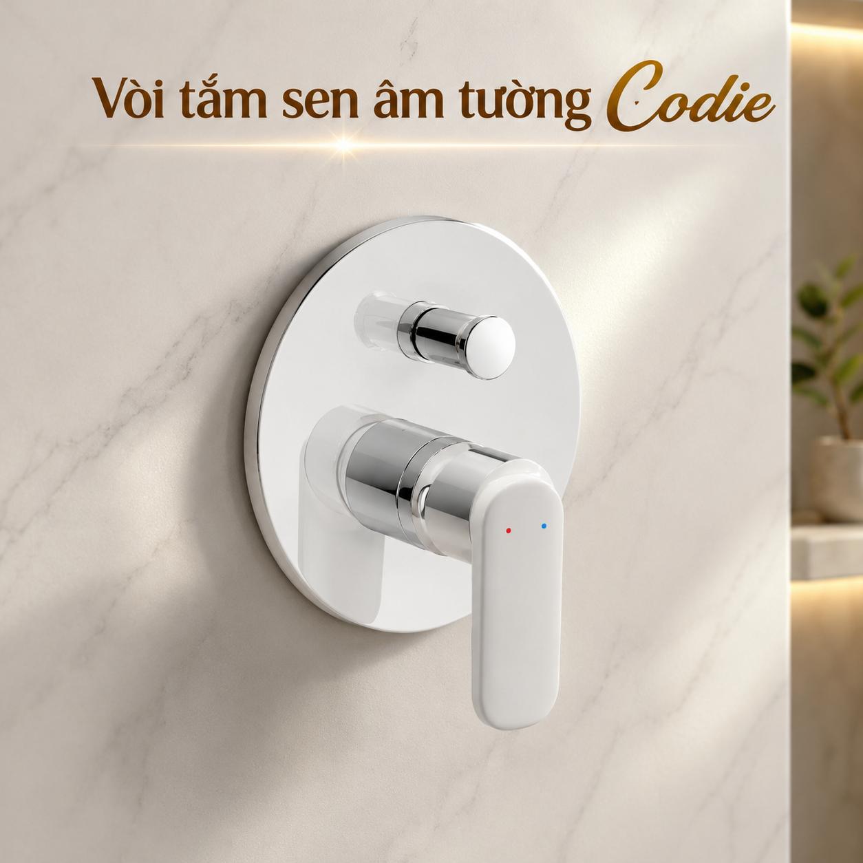 Vòi tắm sen âm tường American Standard Codie WF-B221