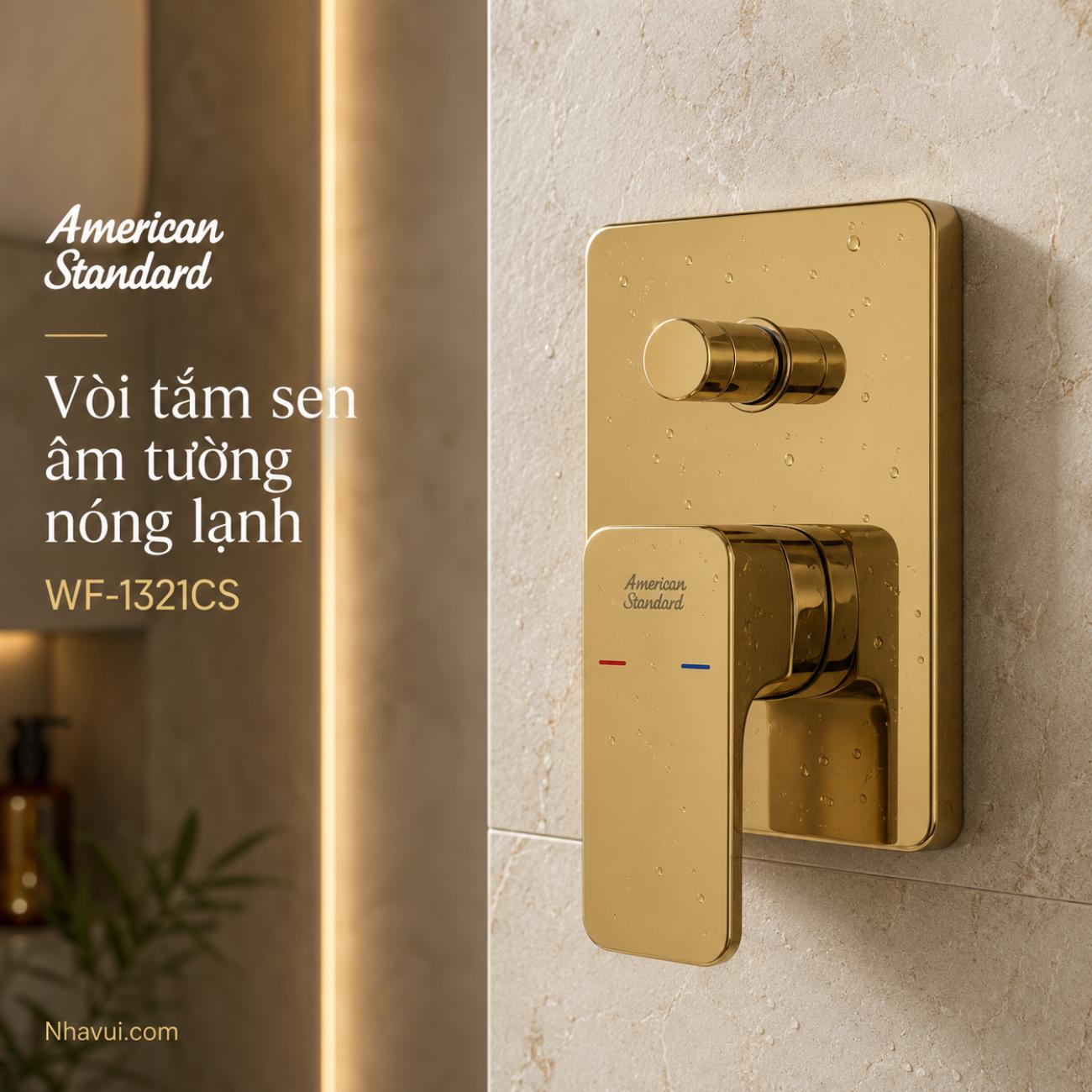 Vòi tắm sen âm tường American Standard WF-1321CS Acacia Evolution