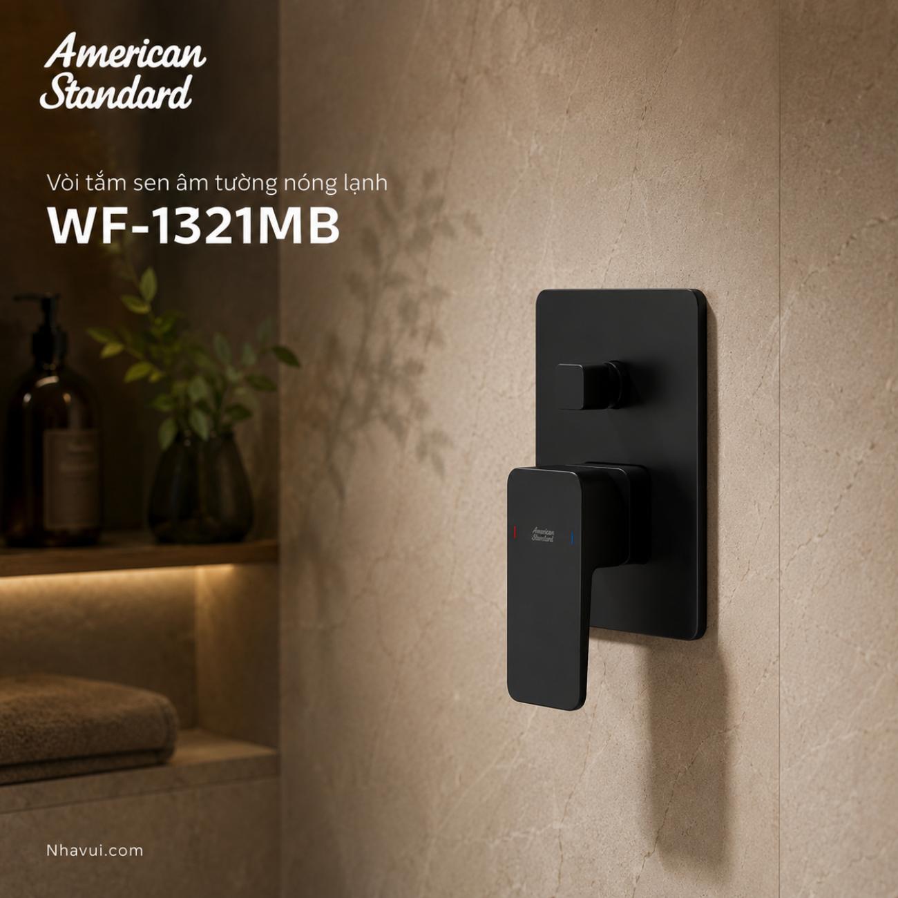 Vòi tắm sen âm tường American Standard WF-1321MB Acacia Evolution