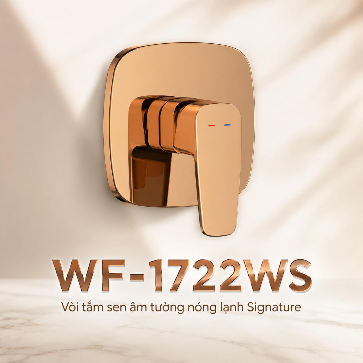 Vòi tắm sen âm tường nóng lạnh American Standard Signature WF-1722WS