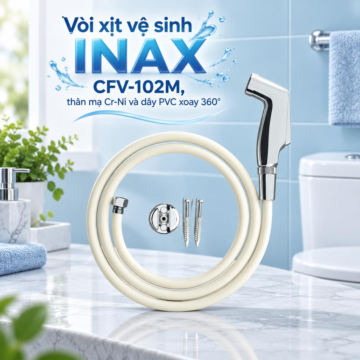 Vòi xịt vệ sinh INAX CFV-102M