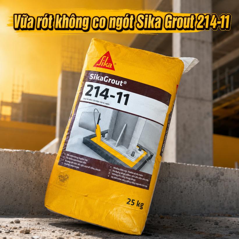 Vữa rót không co ngót Sika Grout 214-11