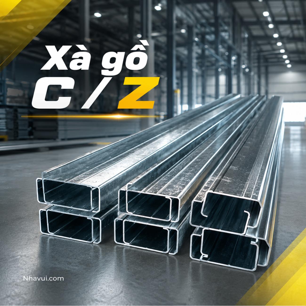 Xà gồ C / Z gia công địa phương