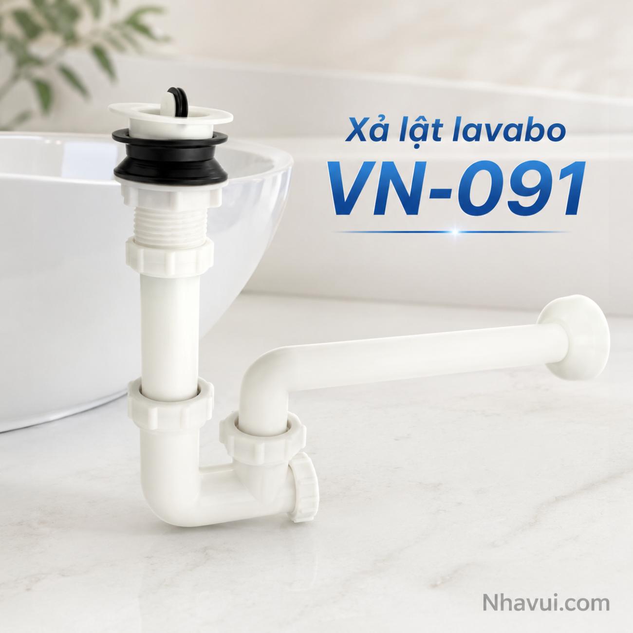 Xả lật lavabo Vanni VN-091 nhựa