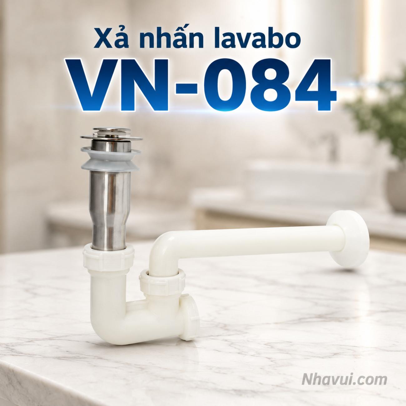 Xả nhấn lavabo Vanni VN-084 nhựa