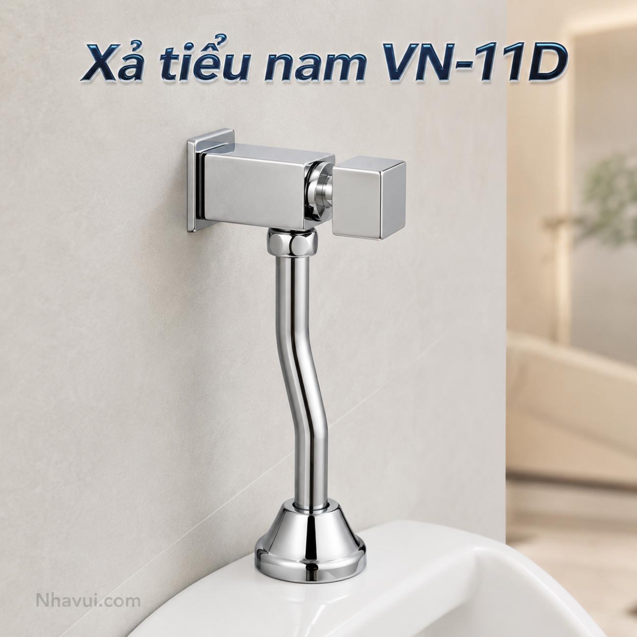 Xả tiểu nam Vanni VN-11D đồng thau mạ crome