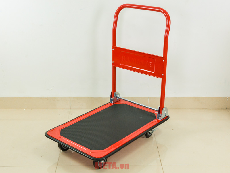 Xe đẩy hàng 4 bánh sàn thép FujiHome HT-415