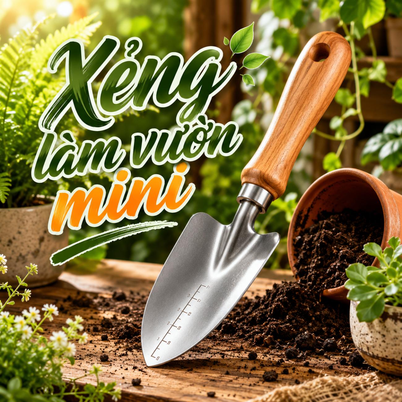 Xẻng làm vườn mini