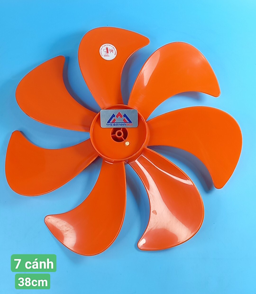 Cánh quạt Senko 7 cánh màu cam
