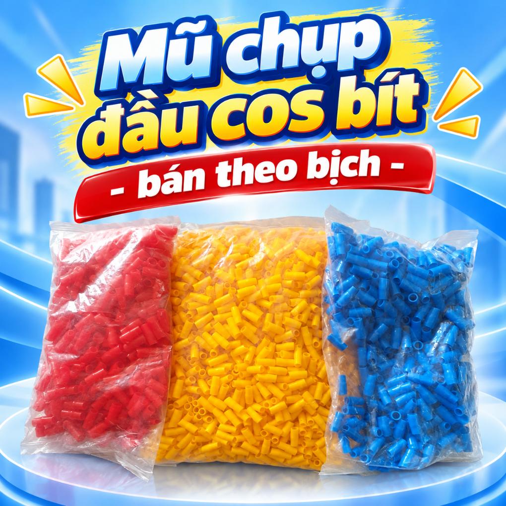Mũ chụp đầu cosse nhiều loại cos trần, nhiều màu
