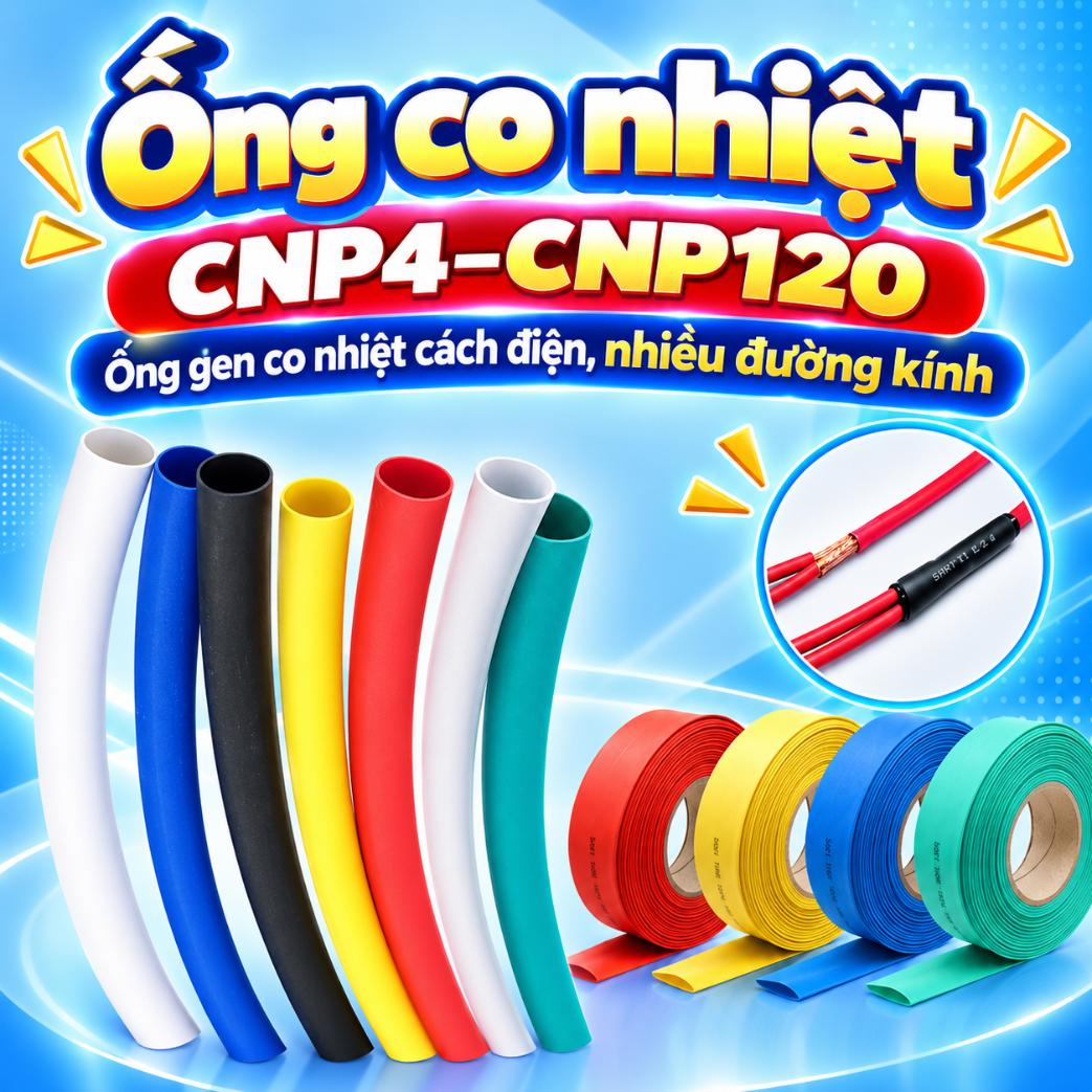 Ống co nhiệt nhiều màu