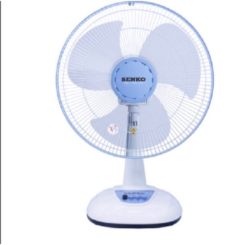 Quạt bàn Senko B1216 màu xanh 40W 3 cấp độ gió